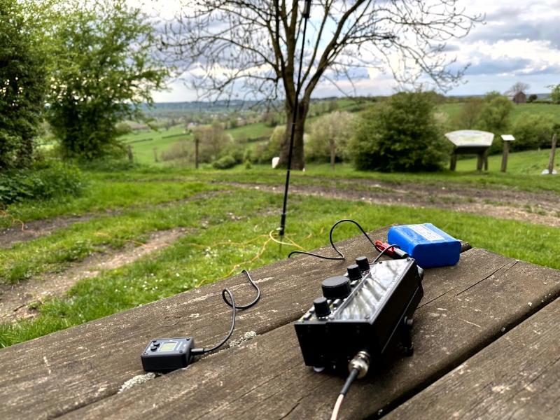 KX-2 on the picnic table