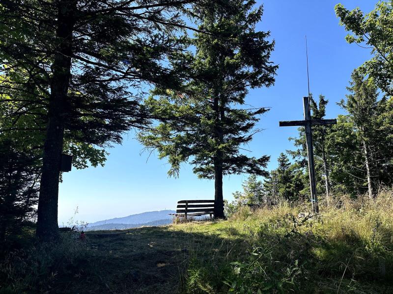Cross at the summit